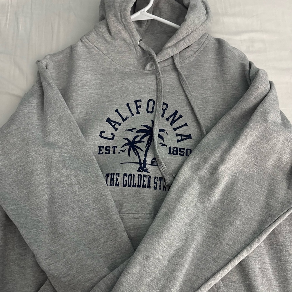 Gray California Hoodie